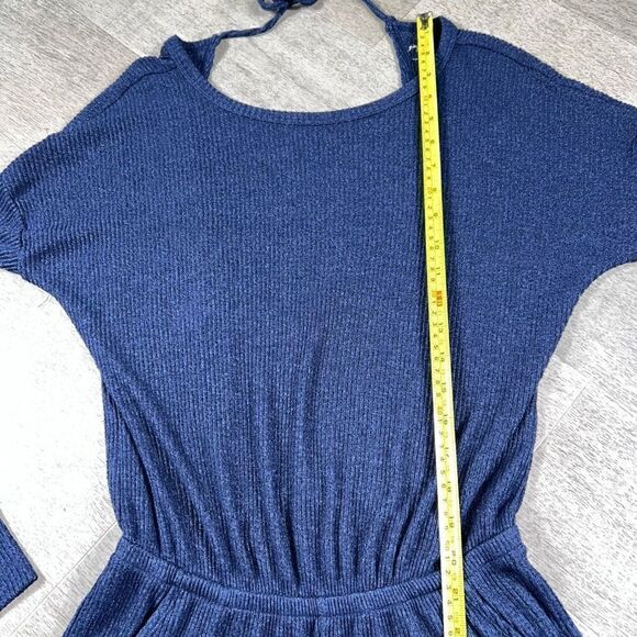 Gilly Hicks for Hollister, Long Sleeve Shorts Romper Outfit in Navy, Women’s XS - Picture 10 of 12